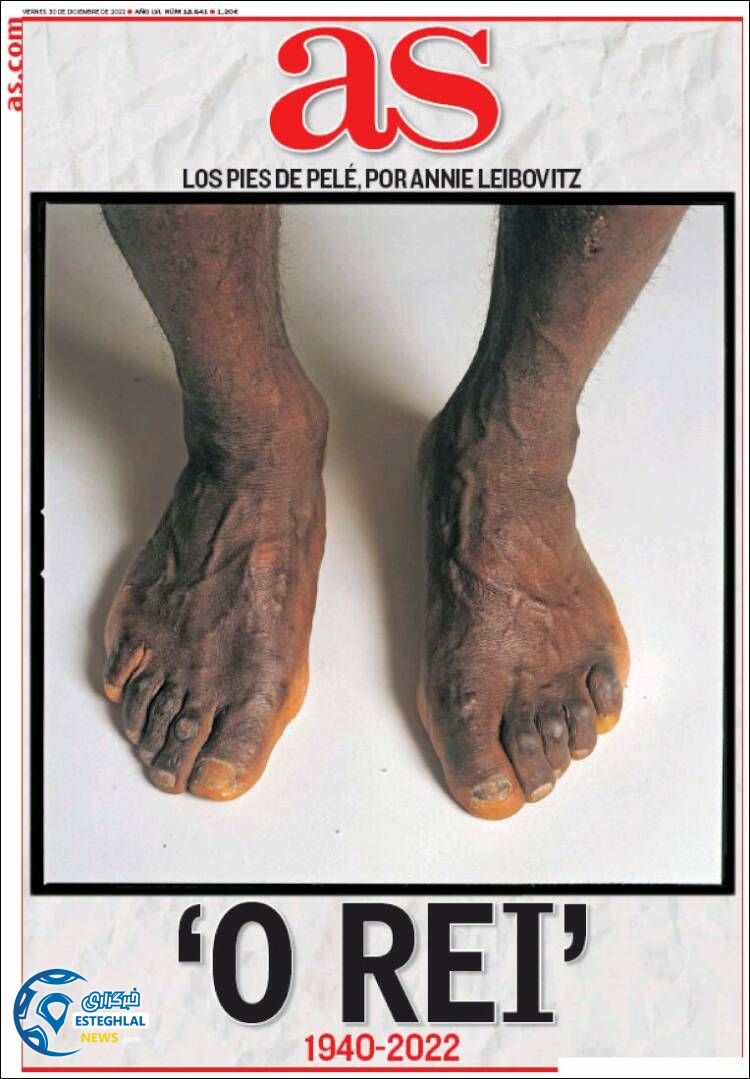 روزنامه ورزشی آ اس جمعه 9 دی 1401 