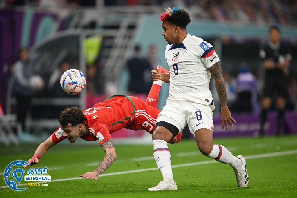 آمریکا 1-1 ولز