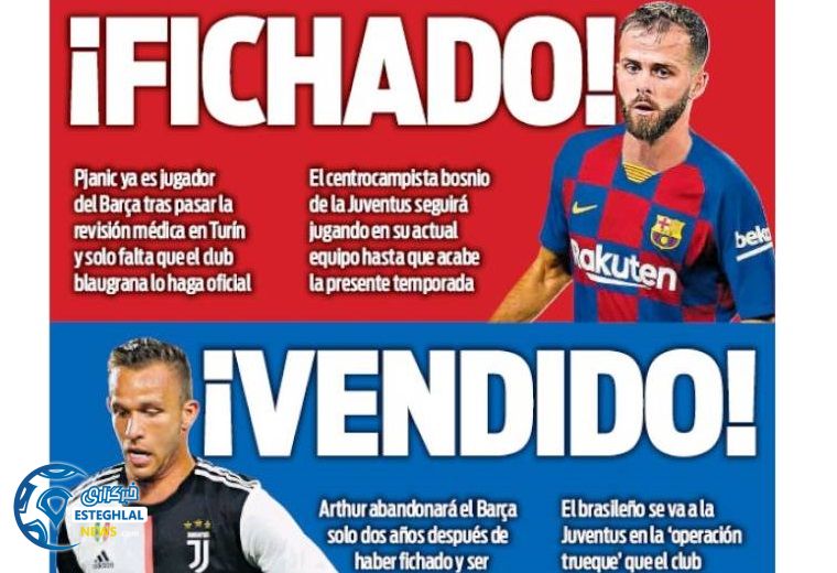 روزنامه های ورزشی جهان دوشنبه 9 تیر 1399