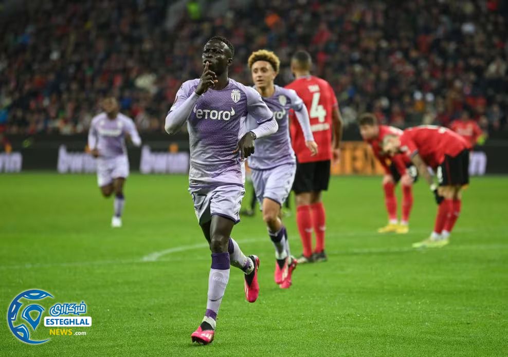 بایرلورکوزن 2-3 موناکو