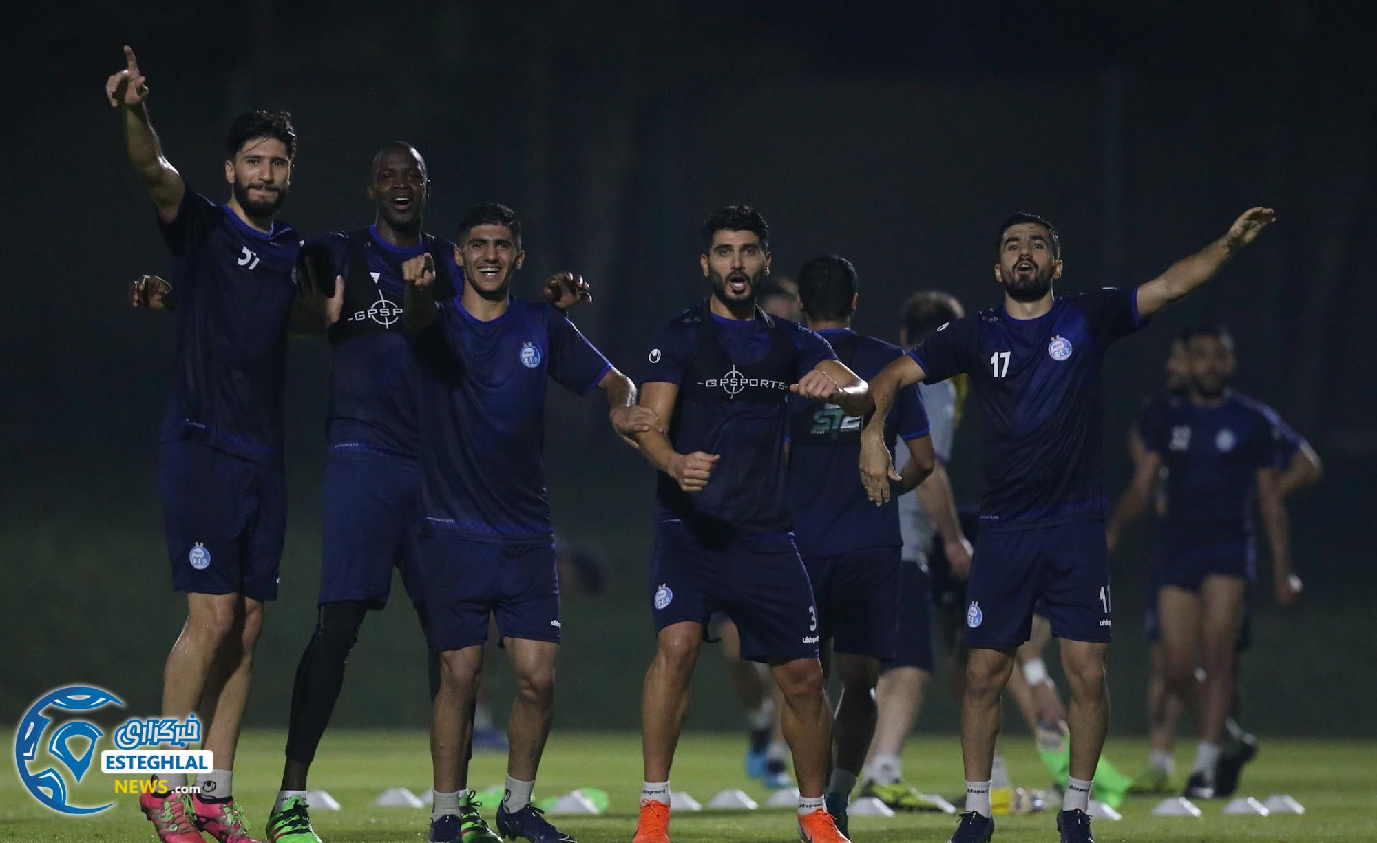 تمرین استقلال در دوحه