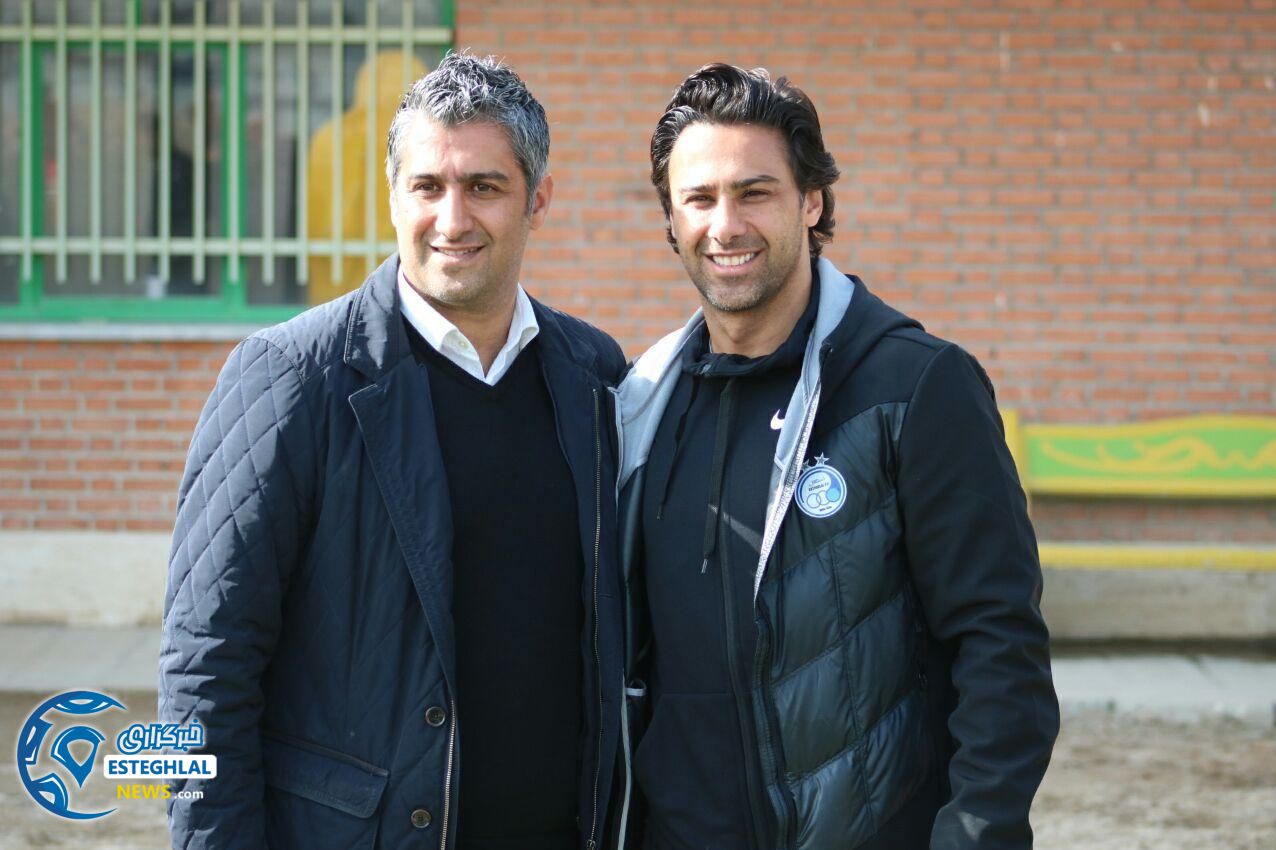 دیدار دوستانه استقلال و نساجی مازندران