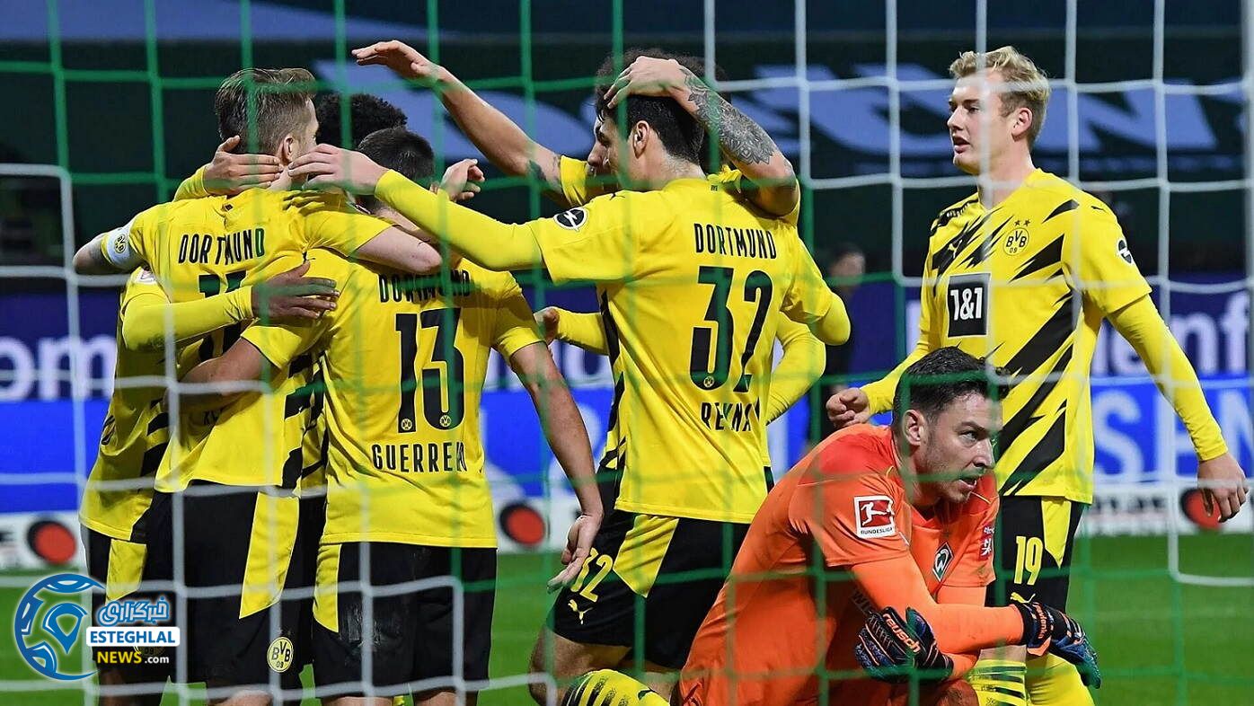 وردربرمن 1-2 دورتموند