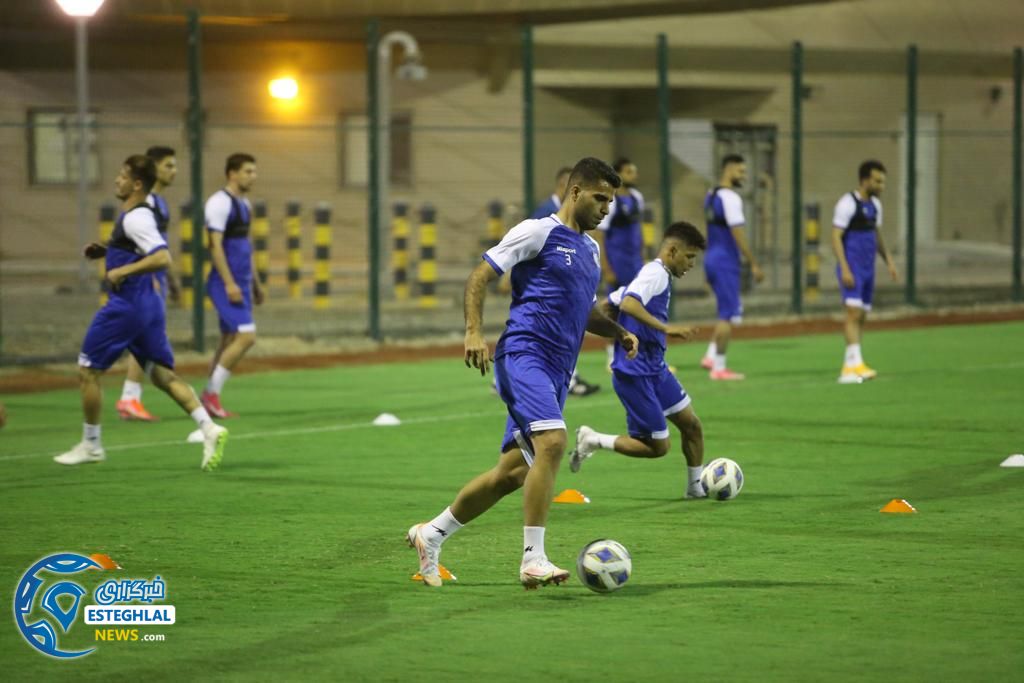 تمرین استقلال در جده