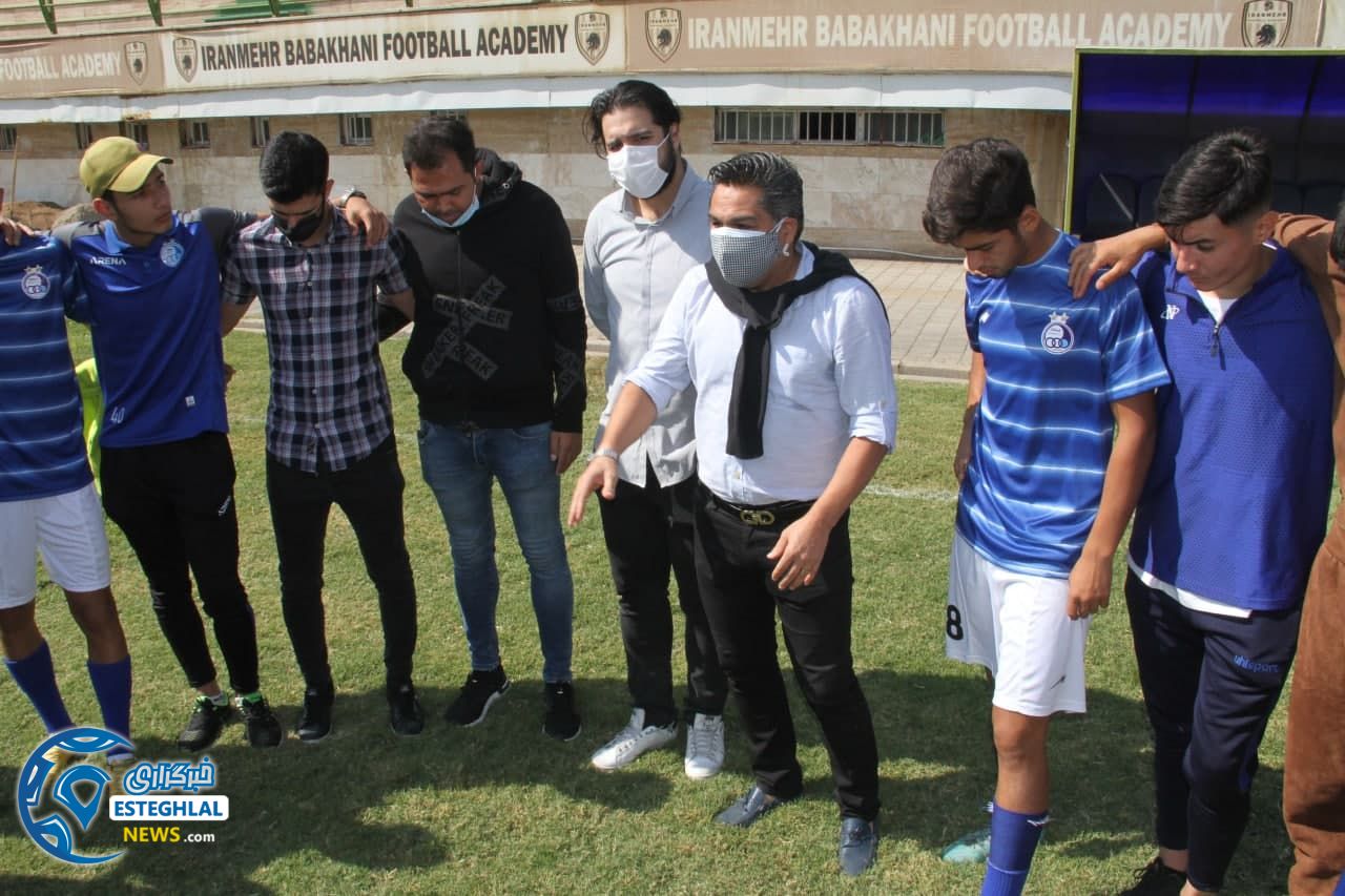 مهرانپور در جمع جوانان استقلال