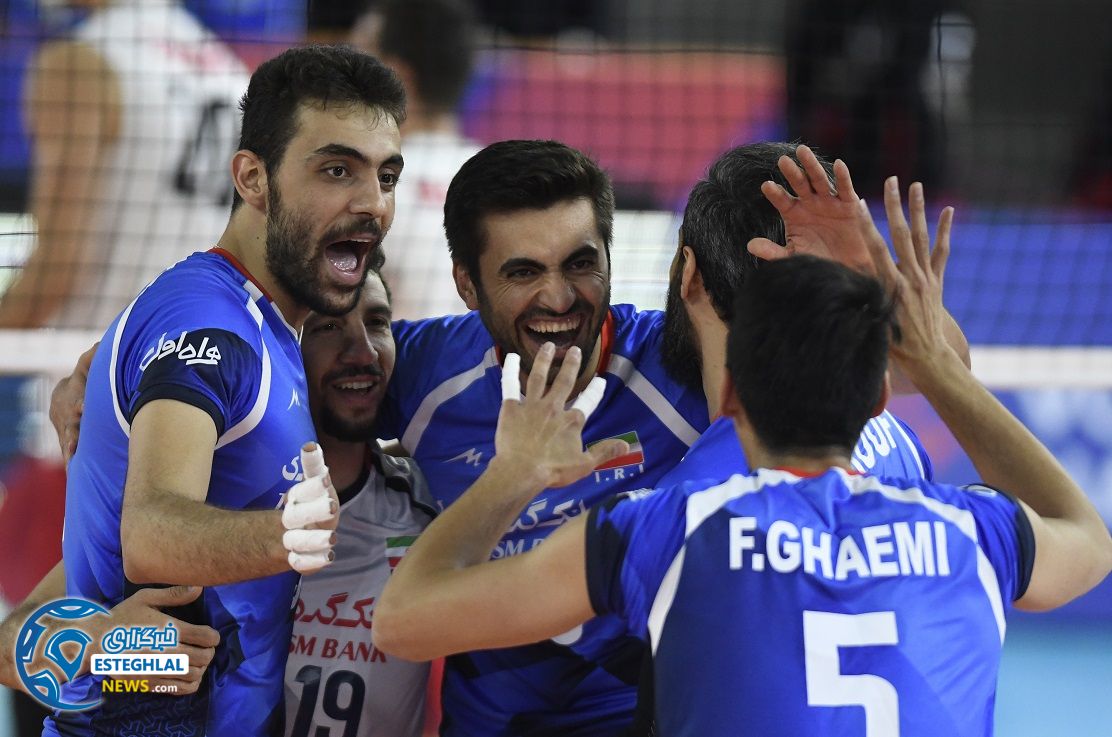 والیبال لیگ ملت های جهان(ایران-کانادا)