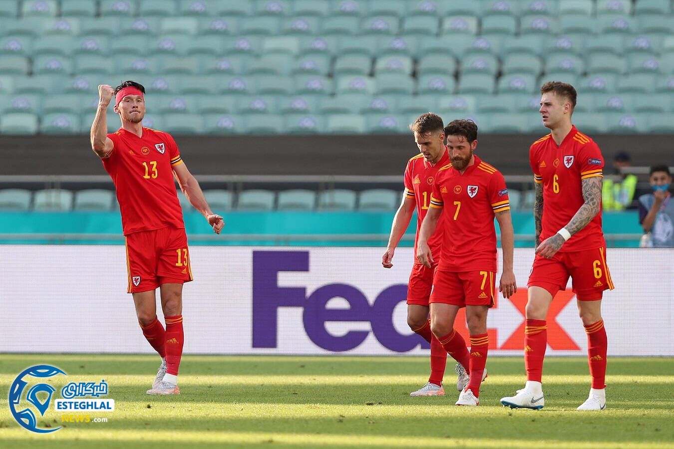 ولز 1-1 سوئیس