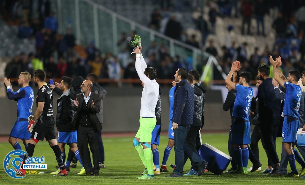 مصاحبه بازیکنان استقلال  بعد از پیروزی پرگل مقابل سپیدرود