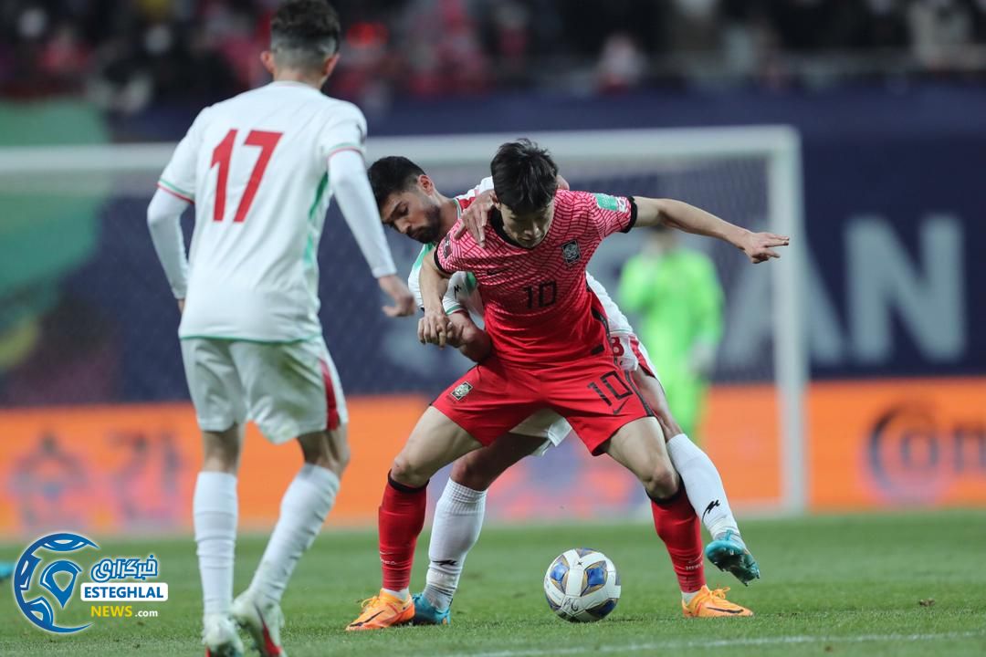 کره جنوبی 2-0 ایران