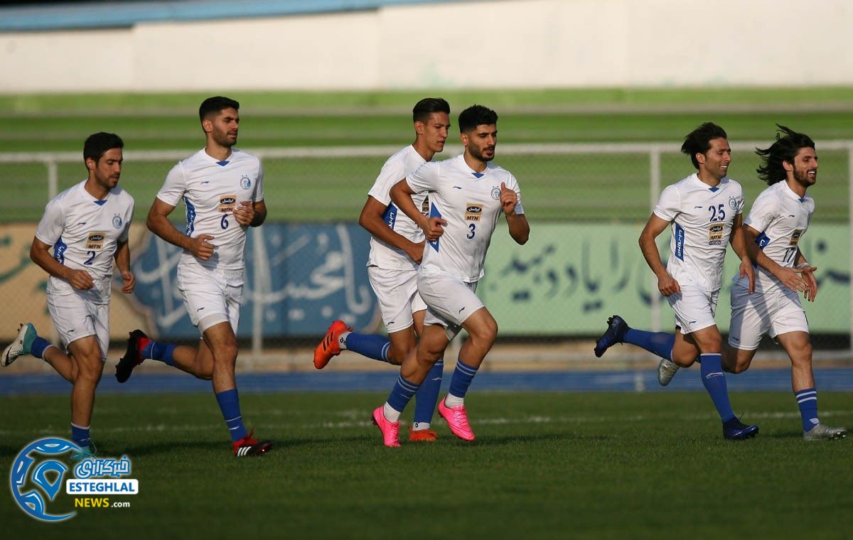 تمرین استقلال پنجشنبه 29 شهریور 97