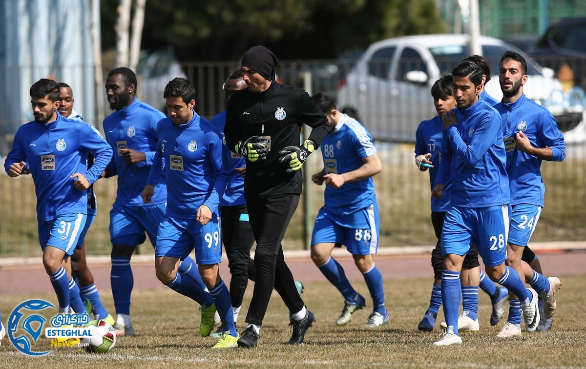 تمرین استقلال 7 اسفند ماه 97