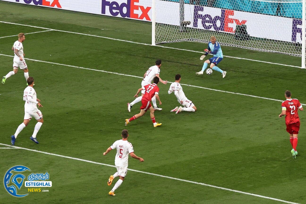 روسیه 1-4 دانمارک