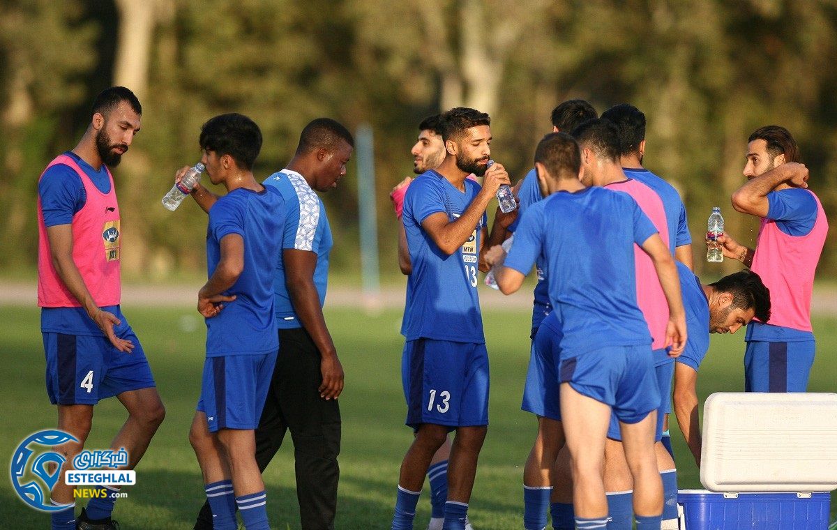 تمرین استقلال سه شنبه 30 مرداد 97