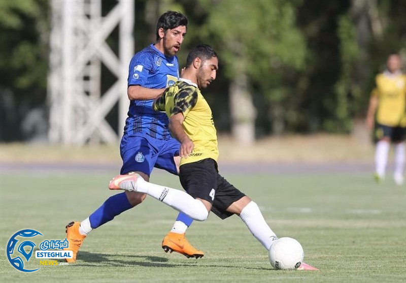 بازی تدارکاتی استقلال و خوشه طلایی