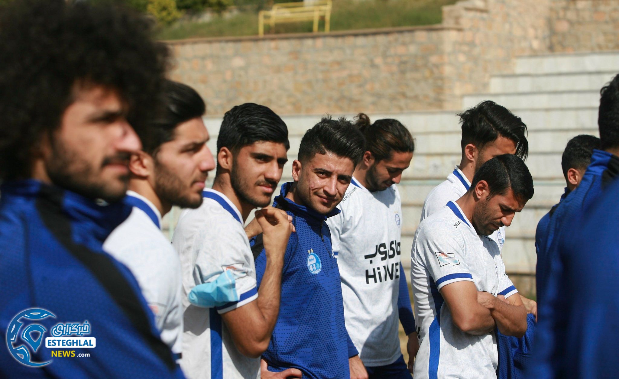 تمرین استقلال در مسجد سلیمان