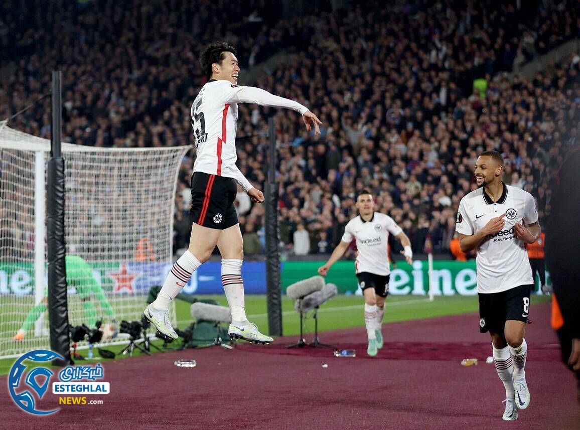 وستهام 1-2 فرانکفورت