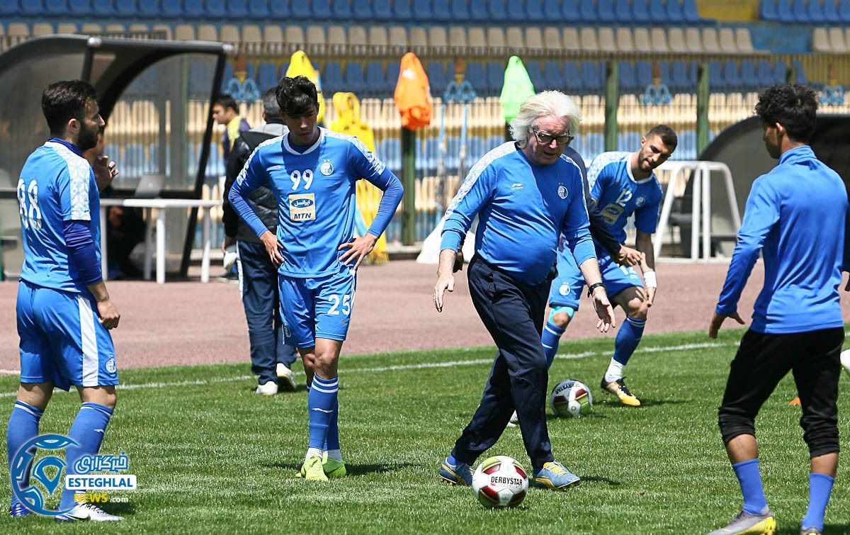 تمرین استقلال 25 فروردین 98