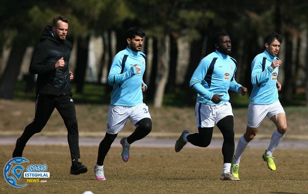 تمرین استقلال 28 بهمن  ماه 97