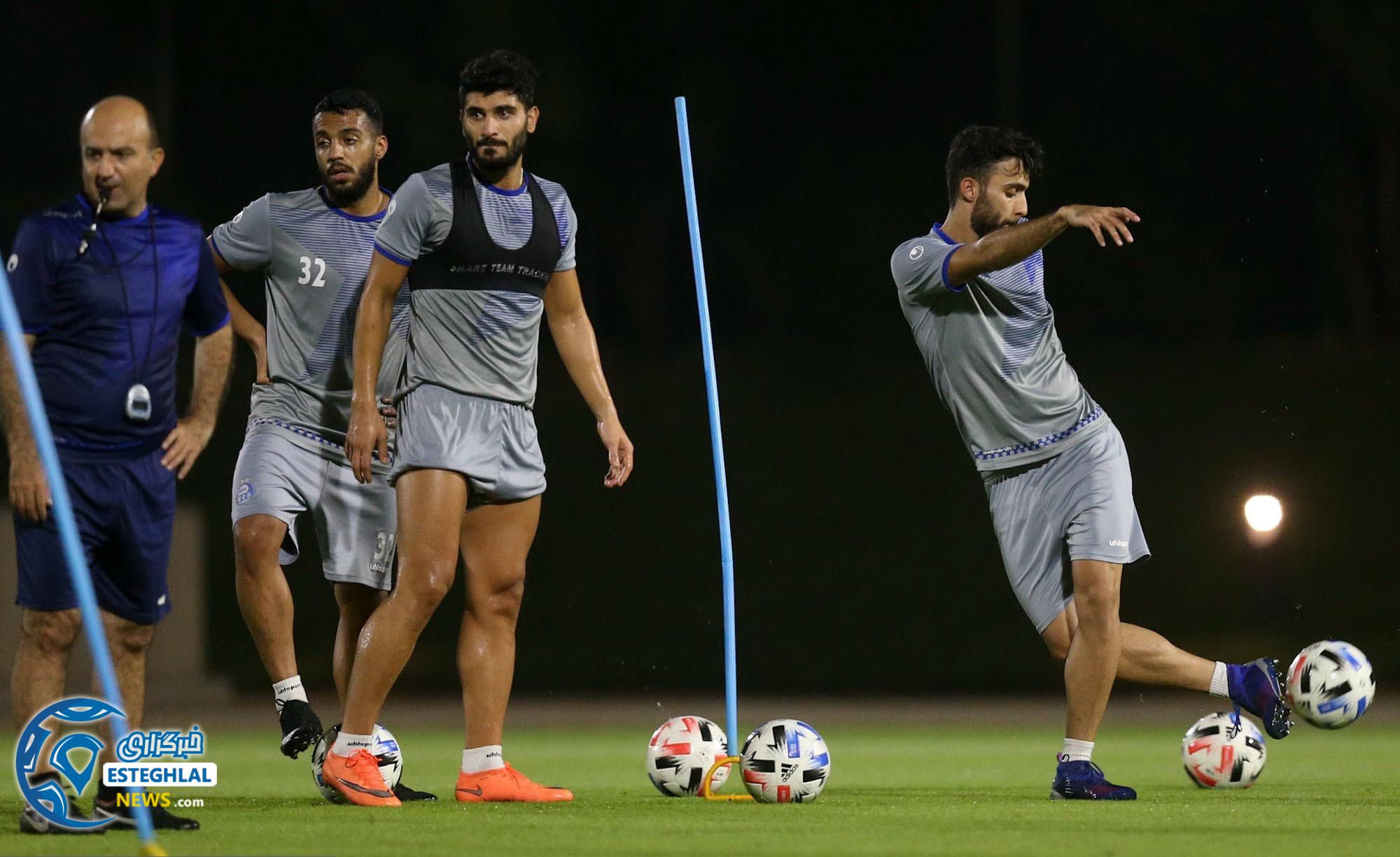 تمرین استقلال در دوحه