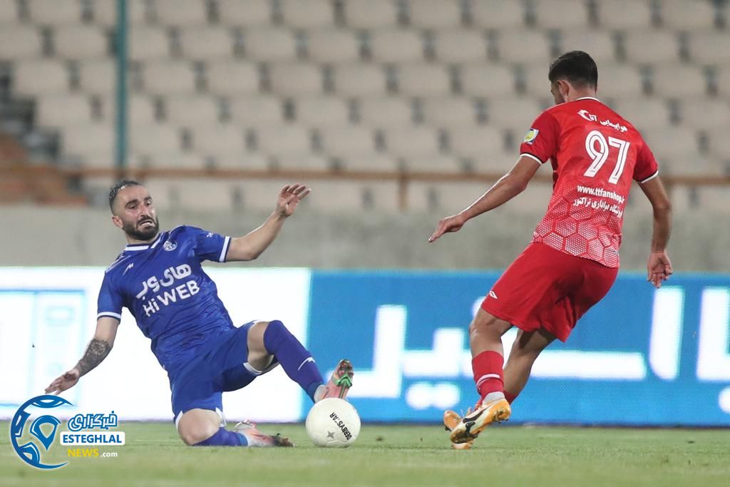 استقلال 2-1 تراکتور تبریز