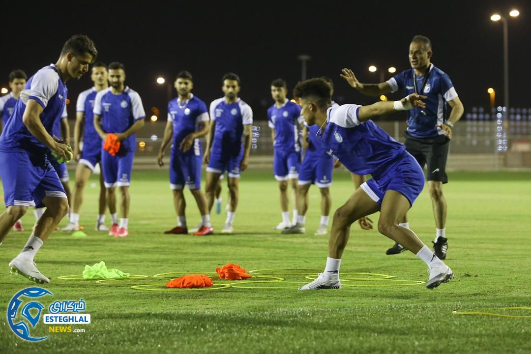 تمرین استقلال در جده