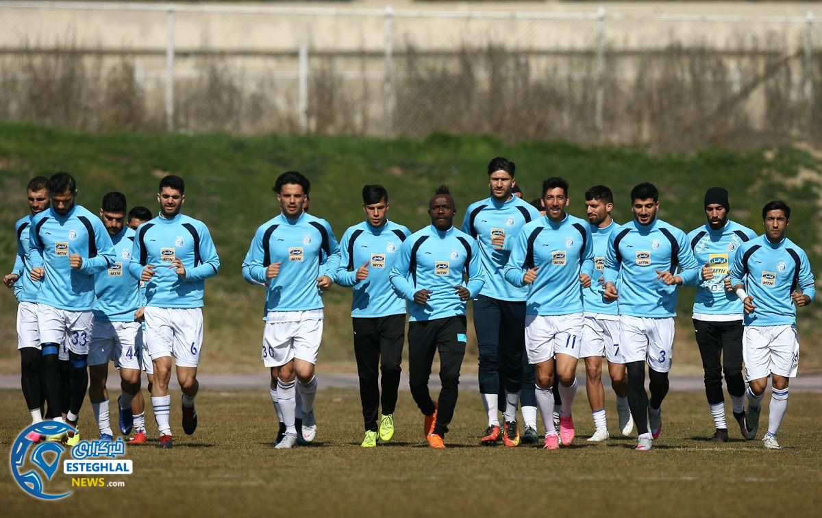 تمرین استقلال 24 بهمن  ماه 97