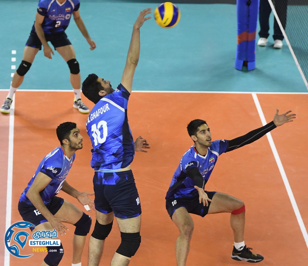 والیبال لیگ ملت های جهان(ایران-کانادا)