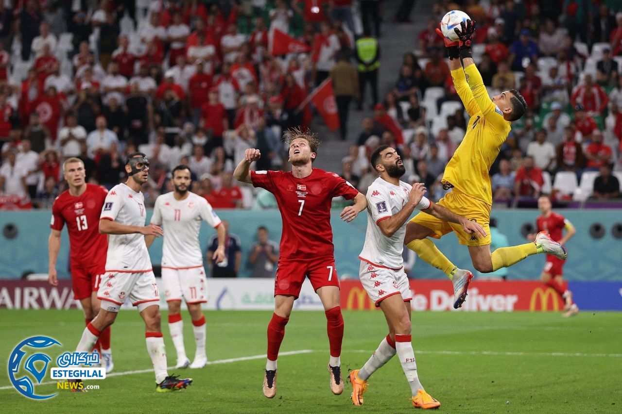 دانمارک 0-0 تونس