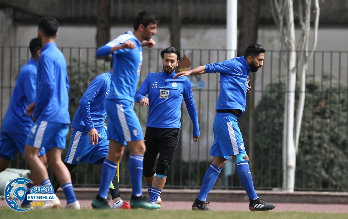 تمرین استقلال 18 اسفند ماه 97 