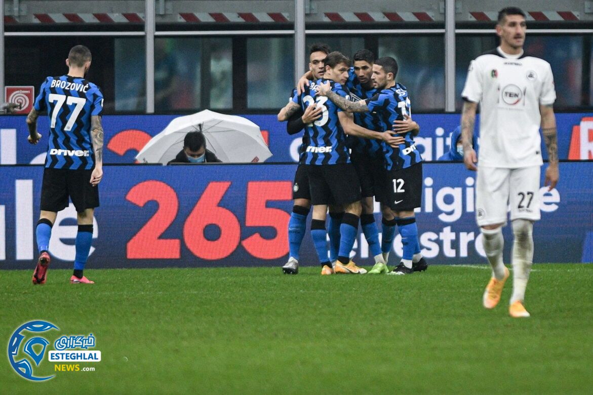 اینترمیلان 2-1 اسپزیا