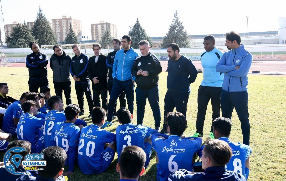 دیدار تدارکاتی استقلال و جوانان استقلال