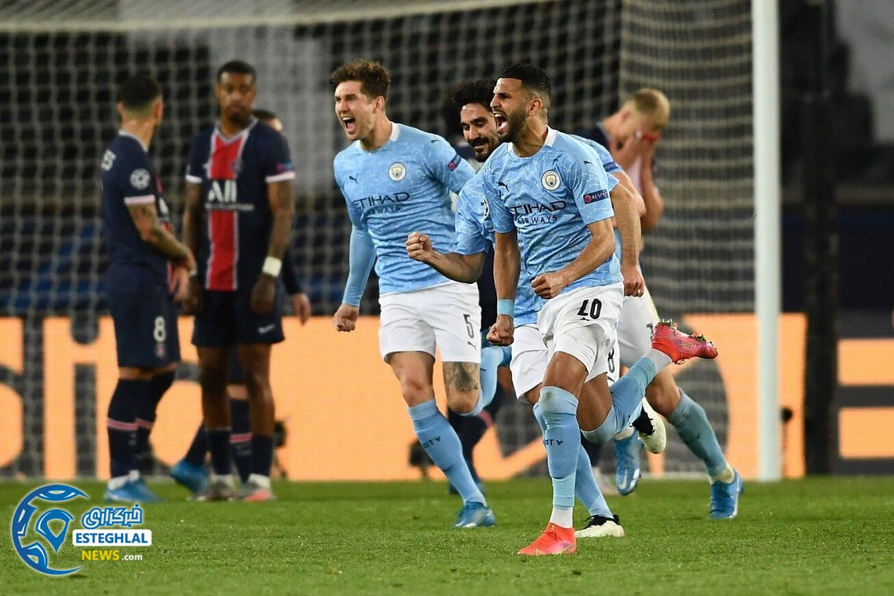 پاری سن ژرمن 1-2 منچسترسیتی