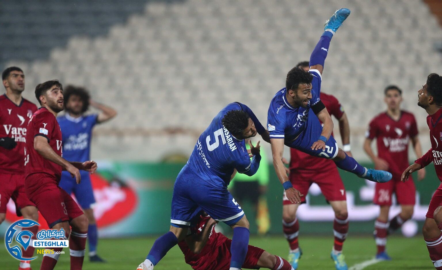 استقلال 1-0 نساجی