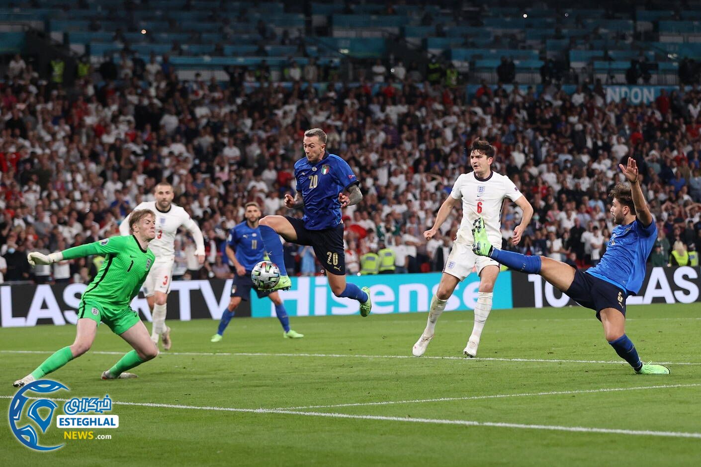 ایتالیا 1 (3)-(2) 1 انگلیس