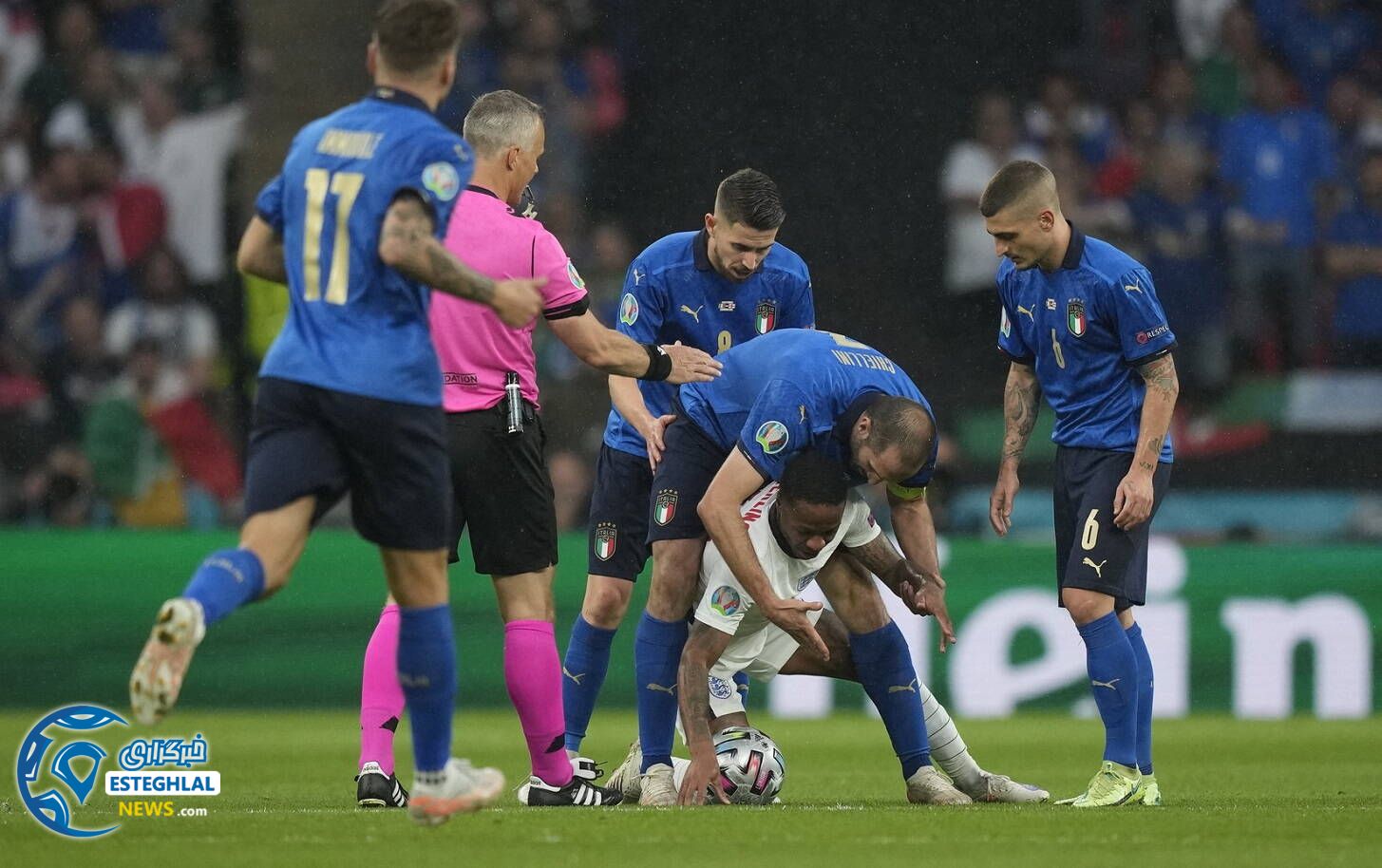 ایتالیا 1 (3)-(2) 1 انگلیس