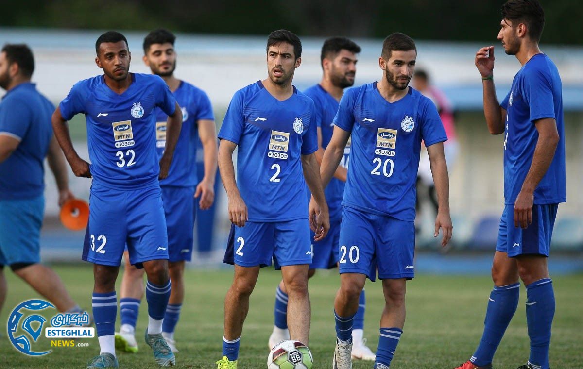 تمرین استقلال سه شنبه 23 مرداد97