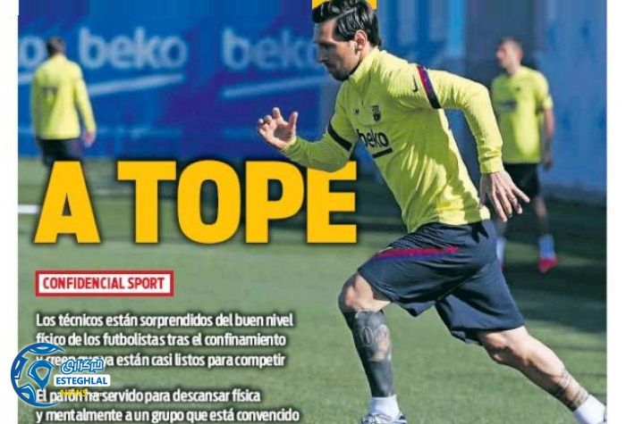 روزنامه های ورزشی جهان دوشنبه 5 خرداد 1399