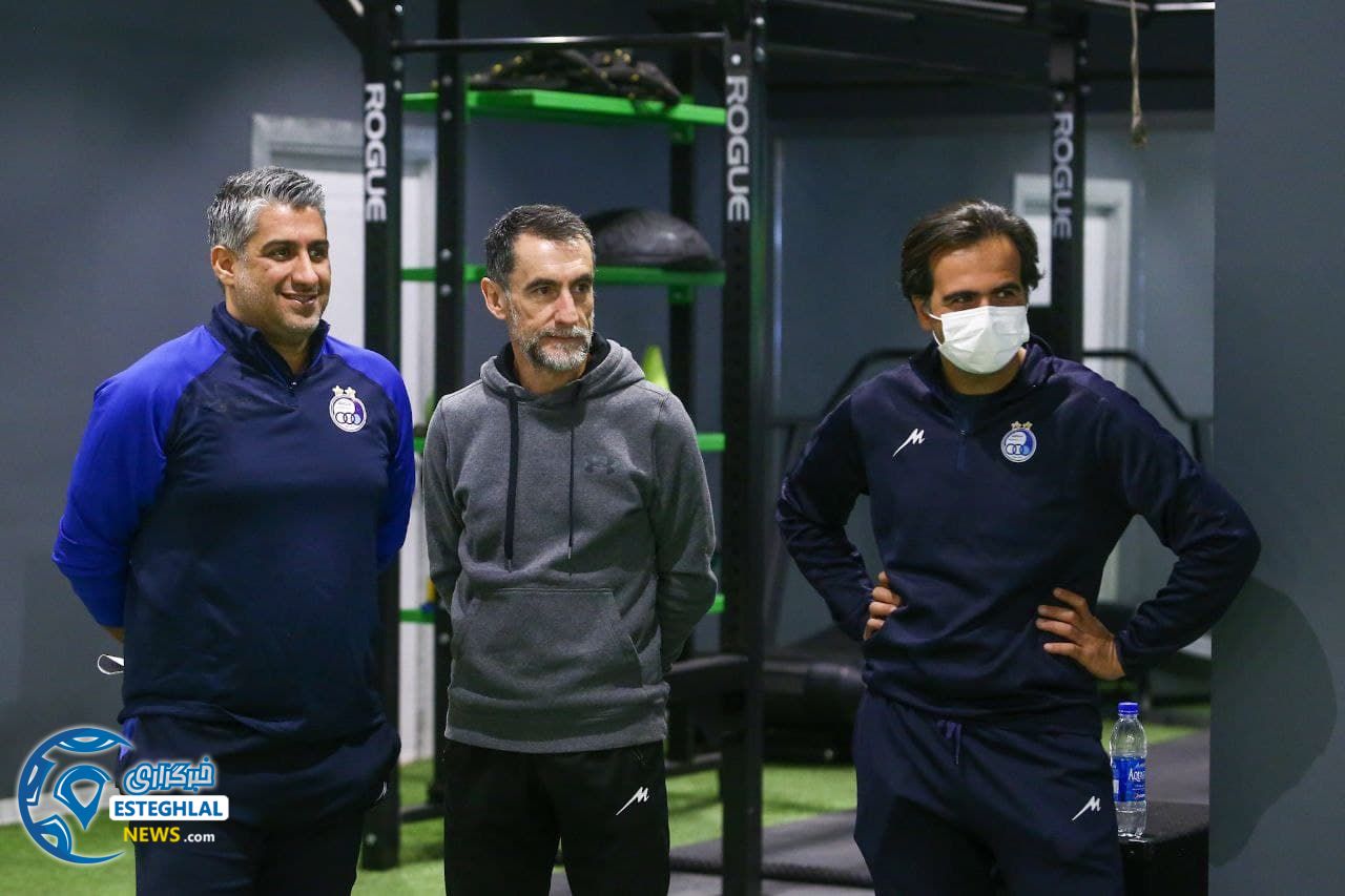 تمرین بدنسازی استقلال