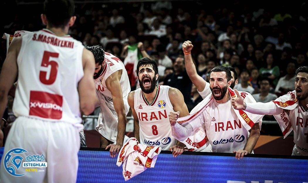 دیدار تیم ملی بسکتبال ایران و فیلیپین