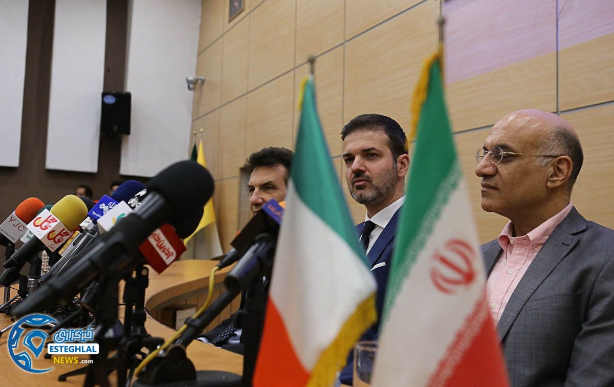 مراسم معارفه و نشست خبری استراماجونی