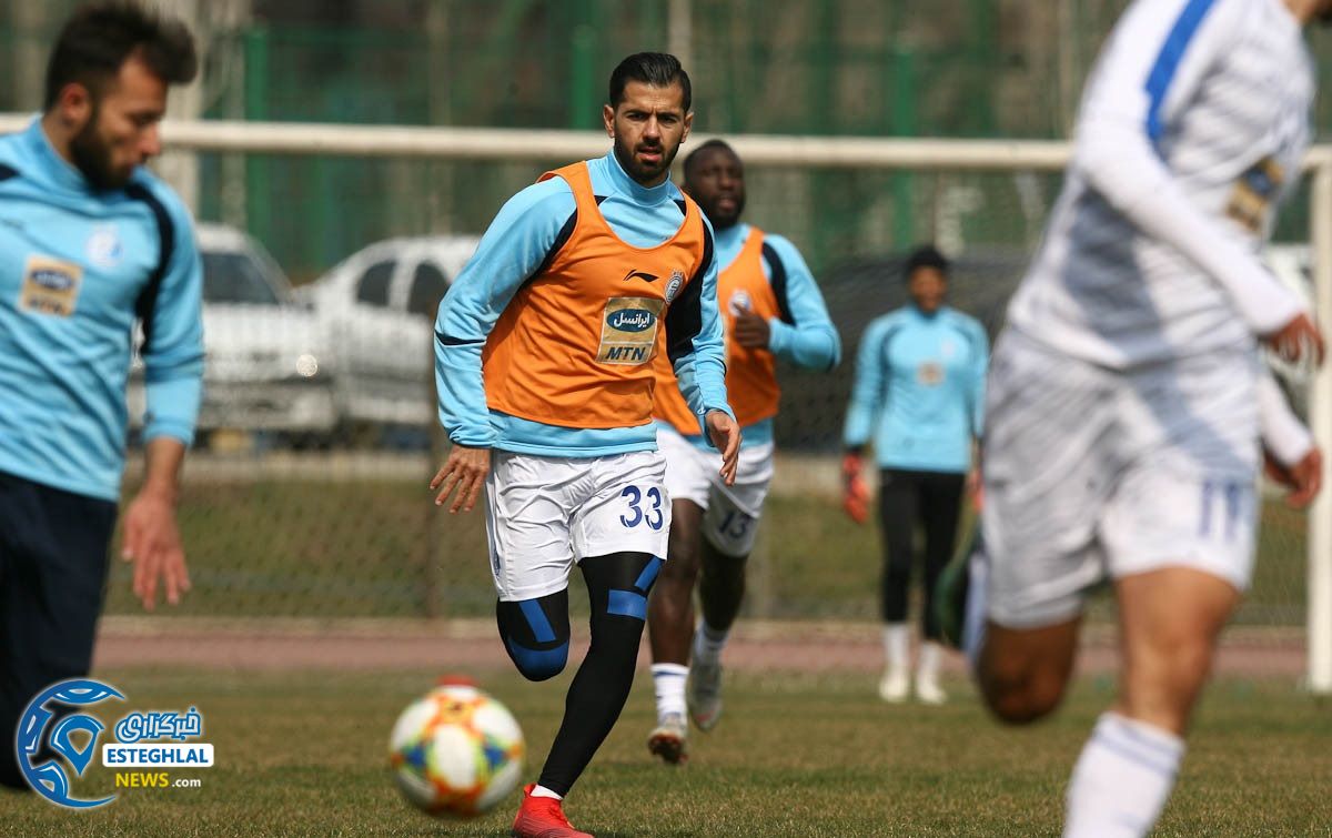 تمرین استقلال 19 اسفند ماه 97 