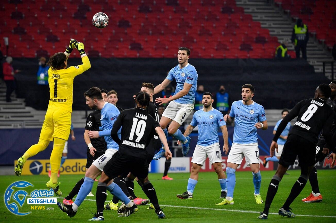 مونشن گلادباخ 0-2 منچسترسیتی