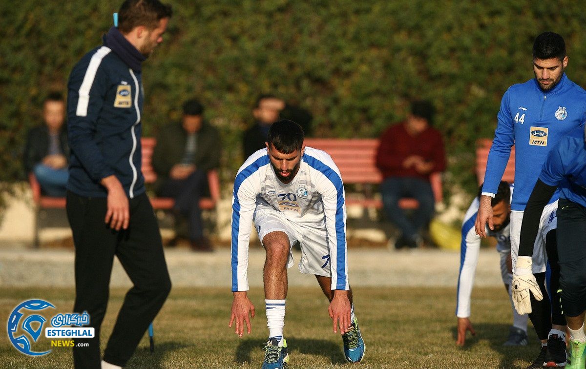 تمرین استقلال 19 دی ماه 97