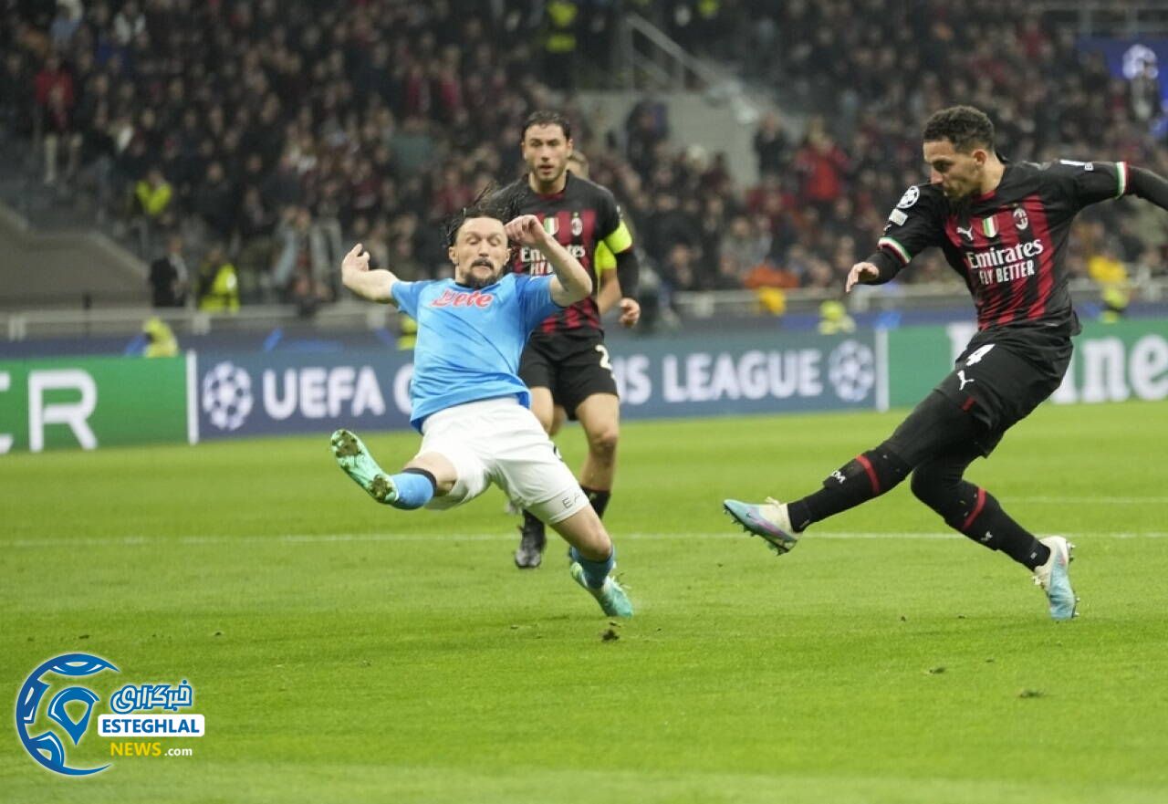 آث میلان 1-0 ناپولی