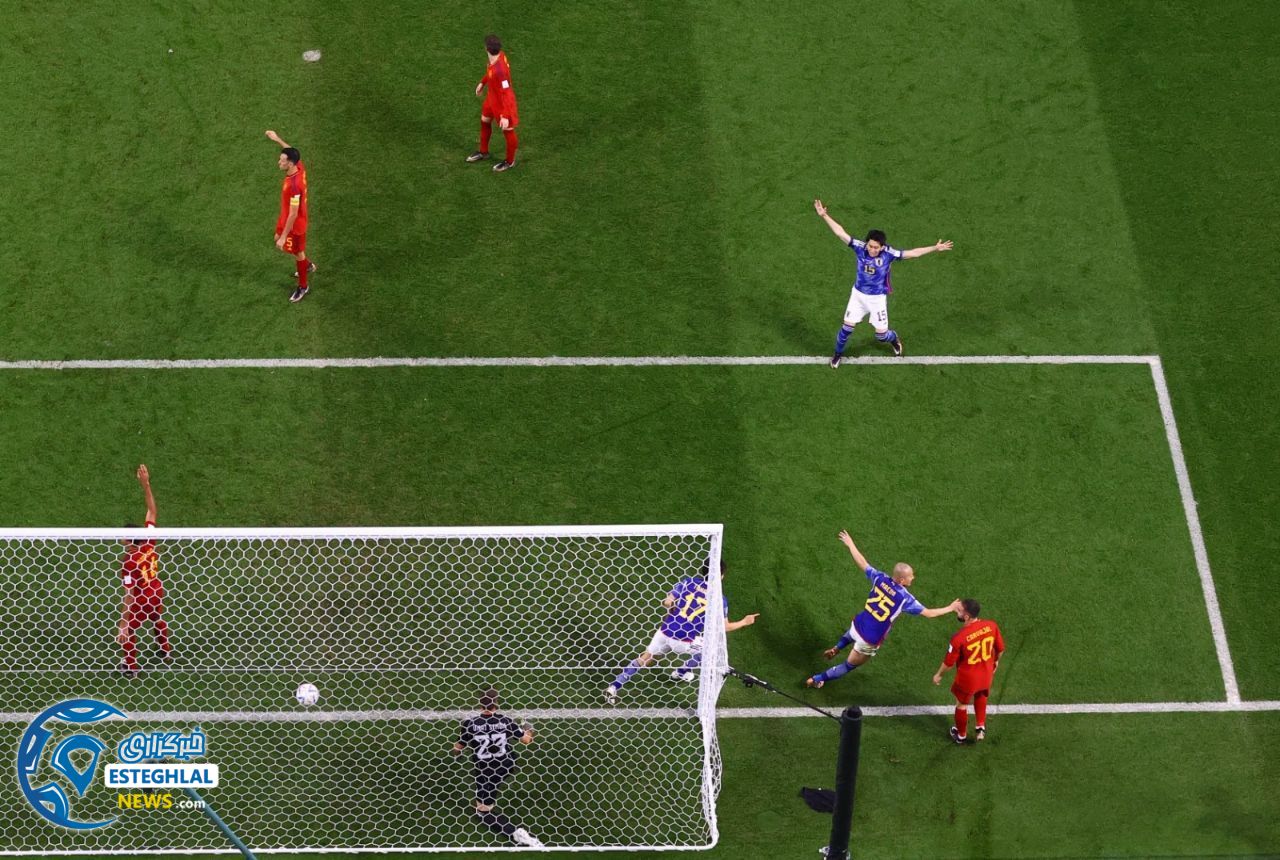 ژاپن 2-1 اسپانیا