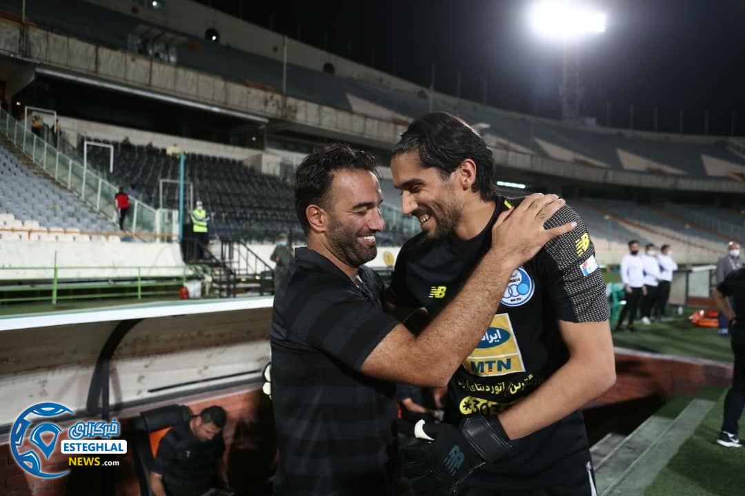 حواشی دیدار استقلال و نساجی