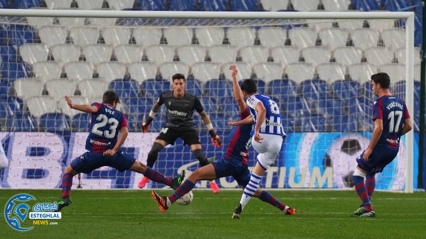 رئال سوسیداد 1-0 لوانته