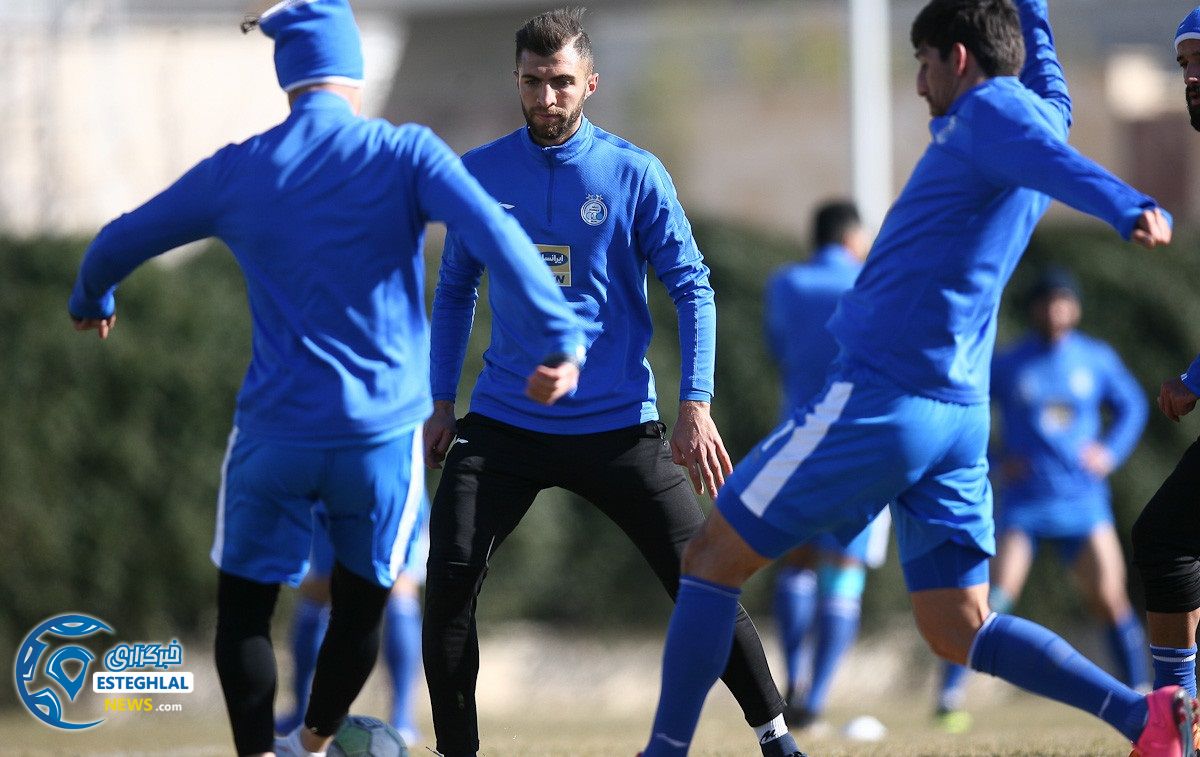 تمرین استقلال 22  دی ماه 97