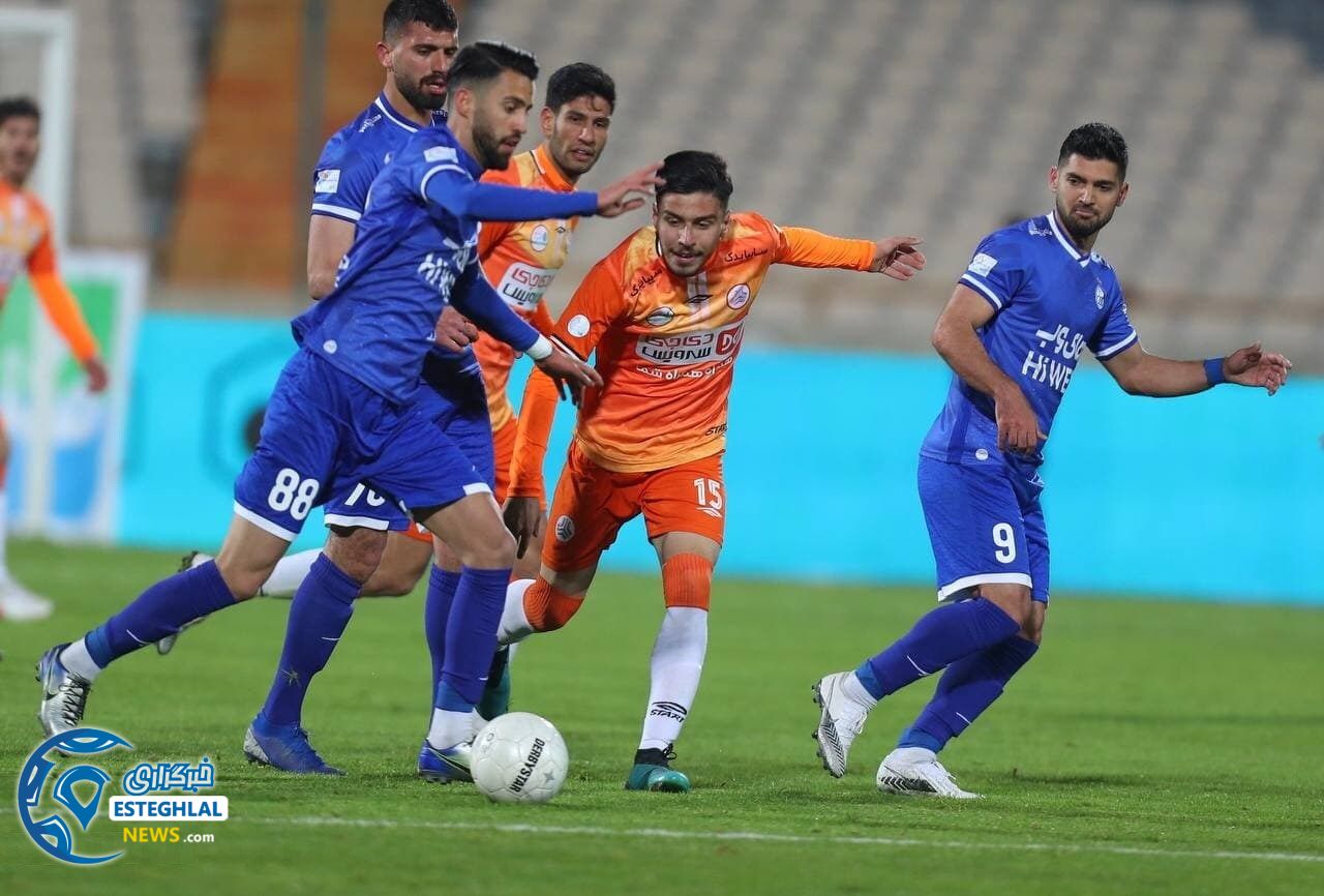 استقلال 0-1 سایپا