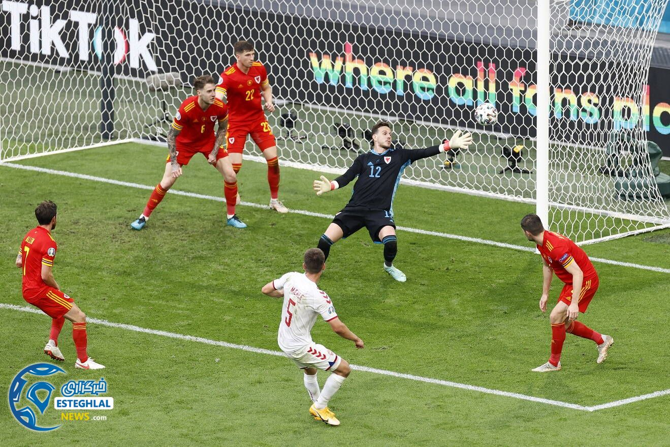 ولز 0-4 دانمارک